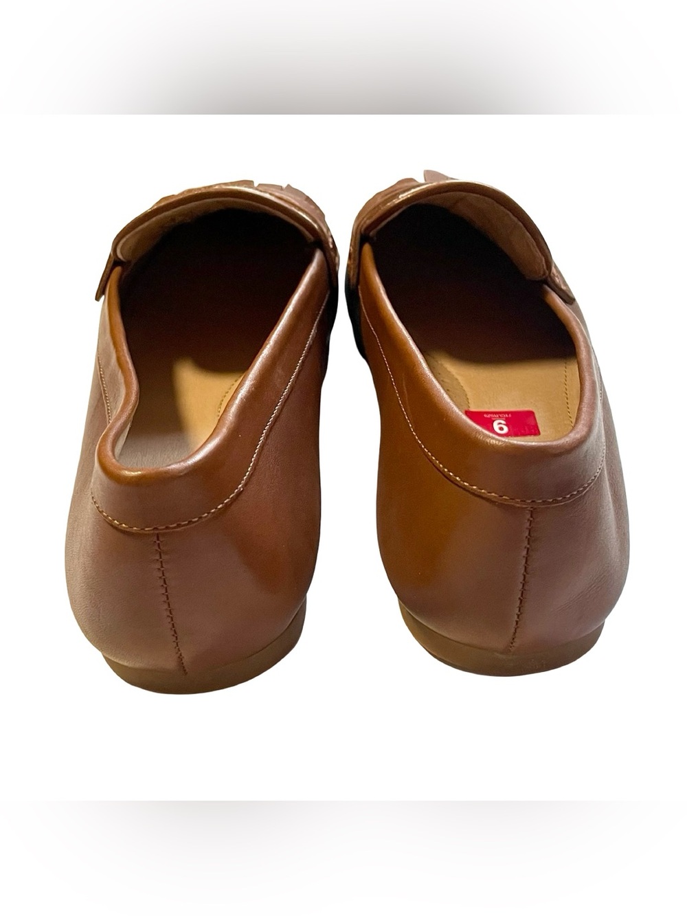 Lauren Ralph Lauren Adison Kilt Leather Loafer Flats Size 9 NEW - Picture 3 of 8